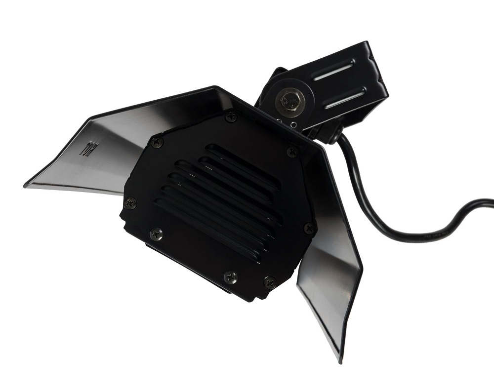 Fire Sense Black Wall-Mounted Infrared Patio Heater