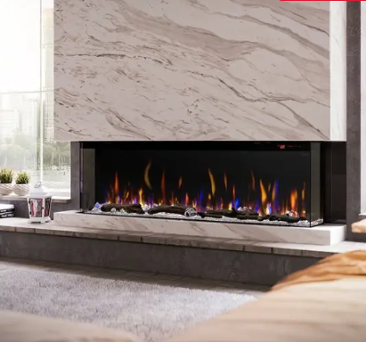 Dimplex 62 Inch IgniteXL Bold Built-in Linear Electric Fireplace