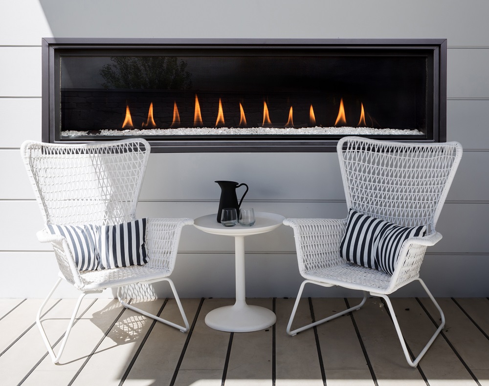 Montigo 60 Inch DelRay Basic Linear Direct Vent Gas Fireplace