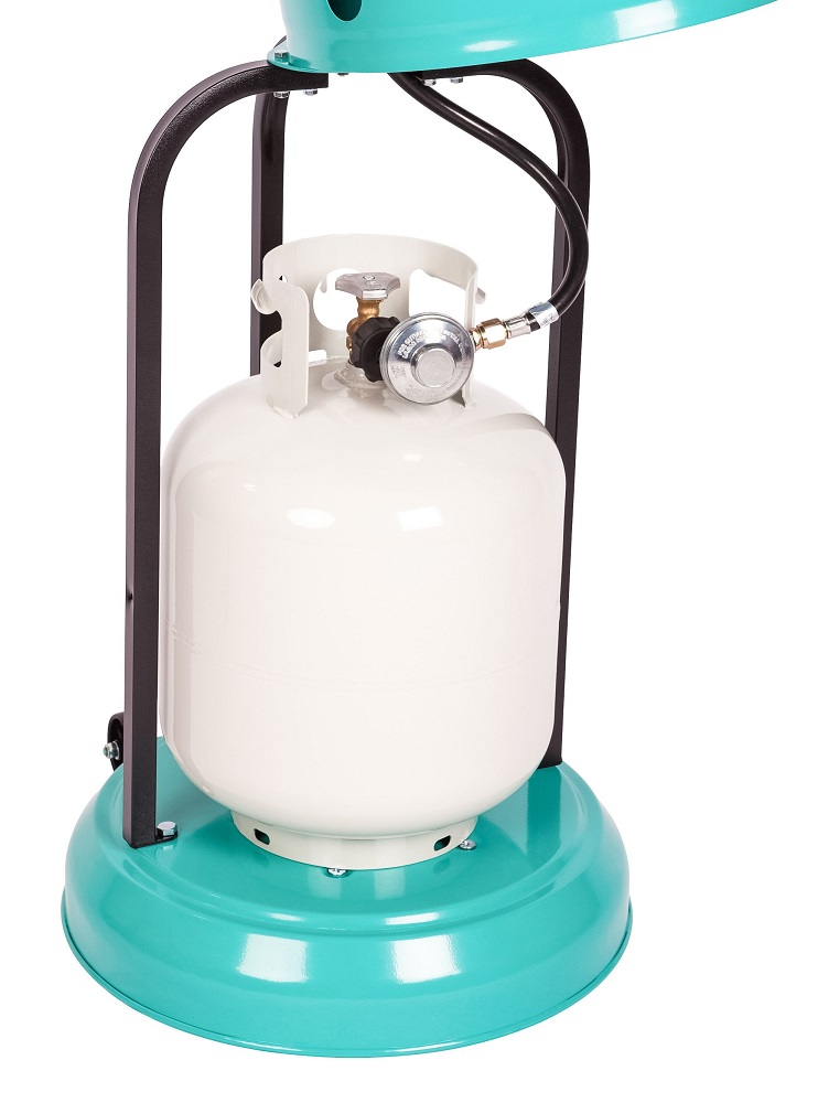 Fire Sense Aqua Blue Powder Coated Patio Heater - 61130