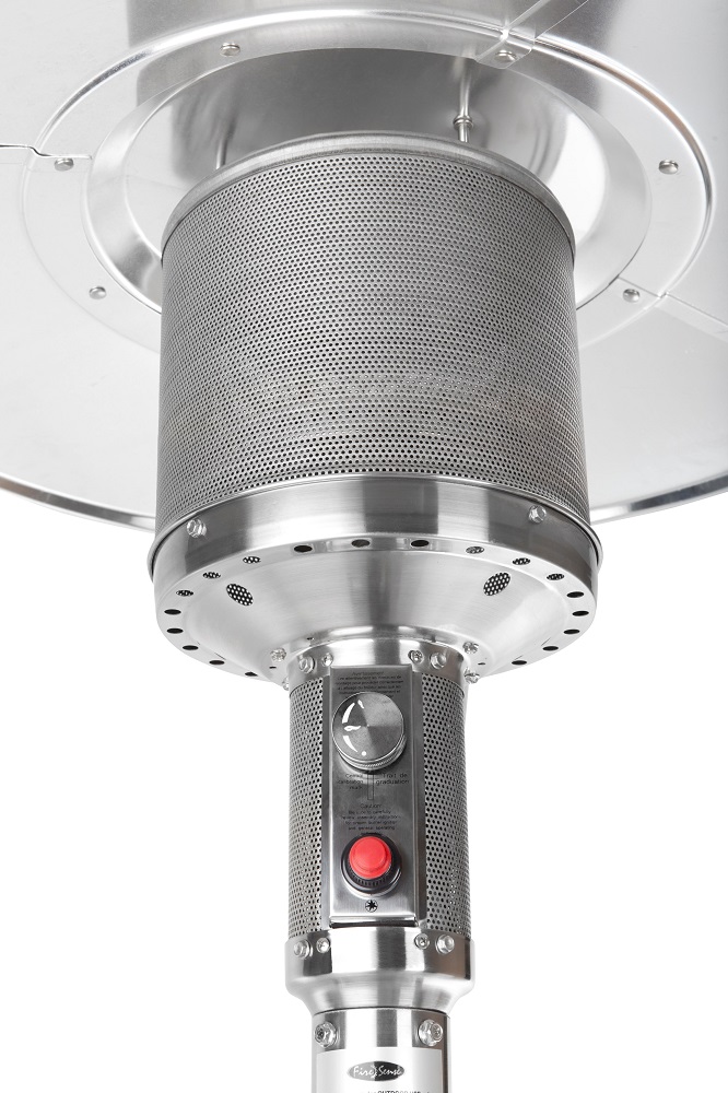 Fire Sense Stainless Steel Pro Series Patio Heater - 61436