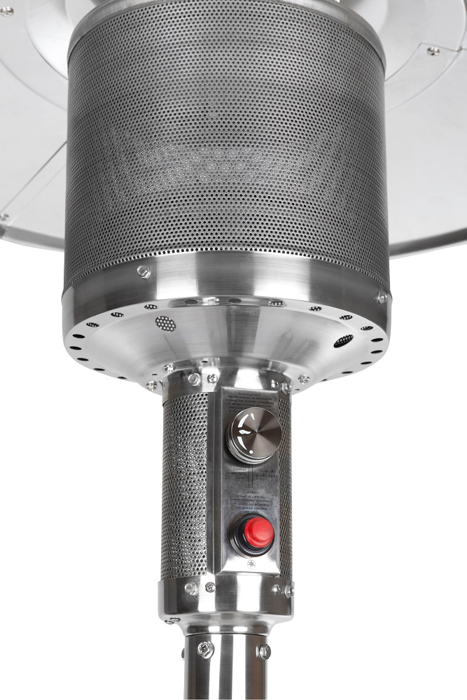 Fire Sense Stainless Steel Natural Gas Patio Heater - 61445