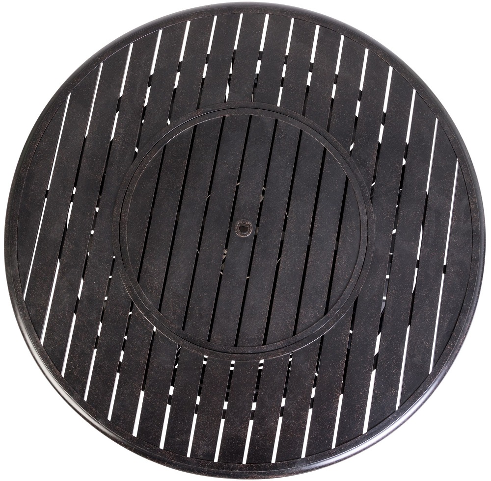 Fire Sense Extruded Aluminum Round LPG Gas Fire Pit - 61832