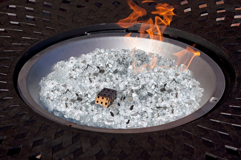 Fire Sense Crystal Clear Reflective Fire Glass