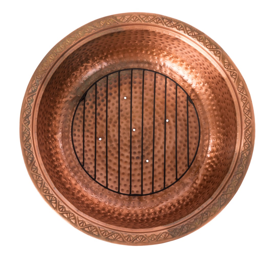Fire Sense 26 1/2" Palermo Round Wood Burning Fire Pit