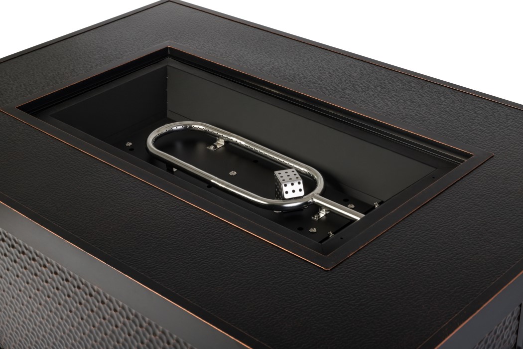 Fire Sense 34" Weyland Rectangular Propane Gas Fire Pit