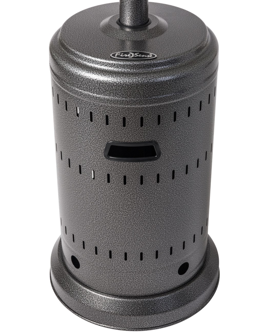 Fire Sense 33 Inch Hammered Platinum Commercial Patio Propane Heater