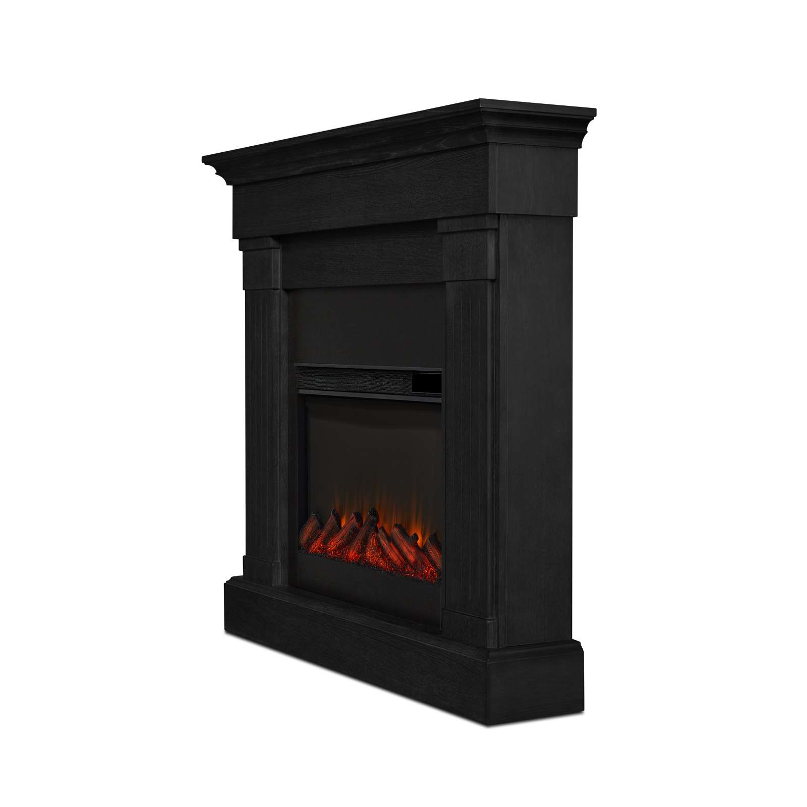 Real Flame 48 Inch Crawford Electric Fireplace with Mantel