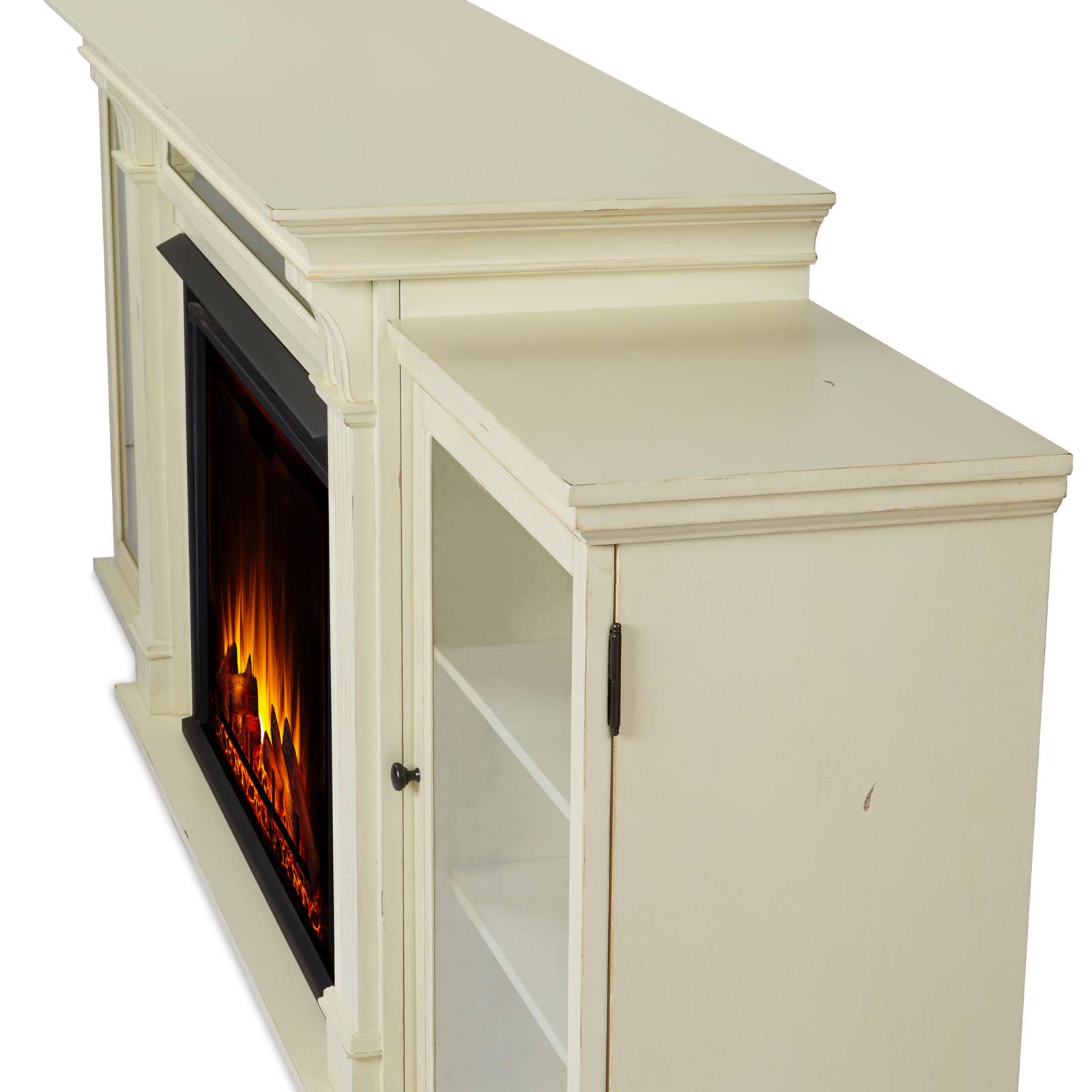 Real Flame 84 Inch Tracey Grand Electric Fireplace TV Stand