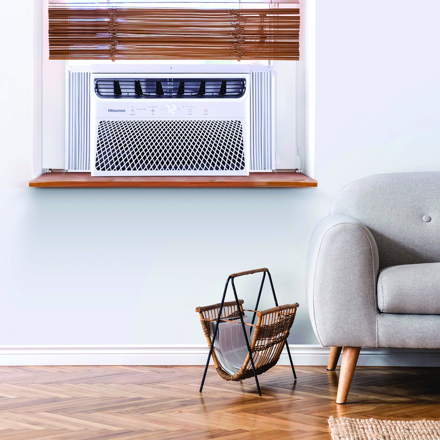 Hisense 19 Inch 8K BTU Cool-Only WiFi Enabled Window Air Conditioner