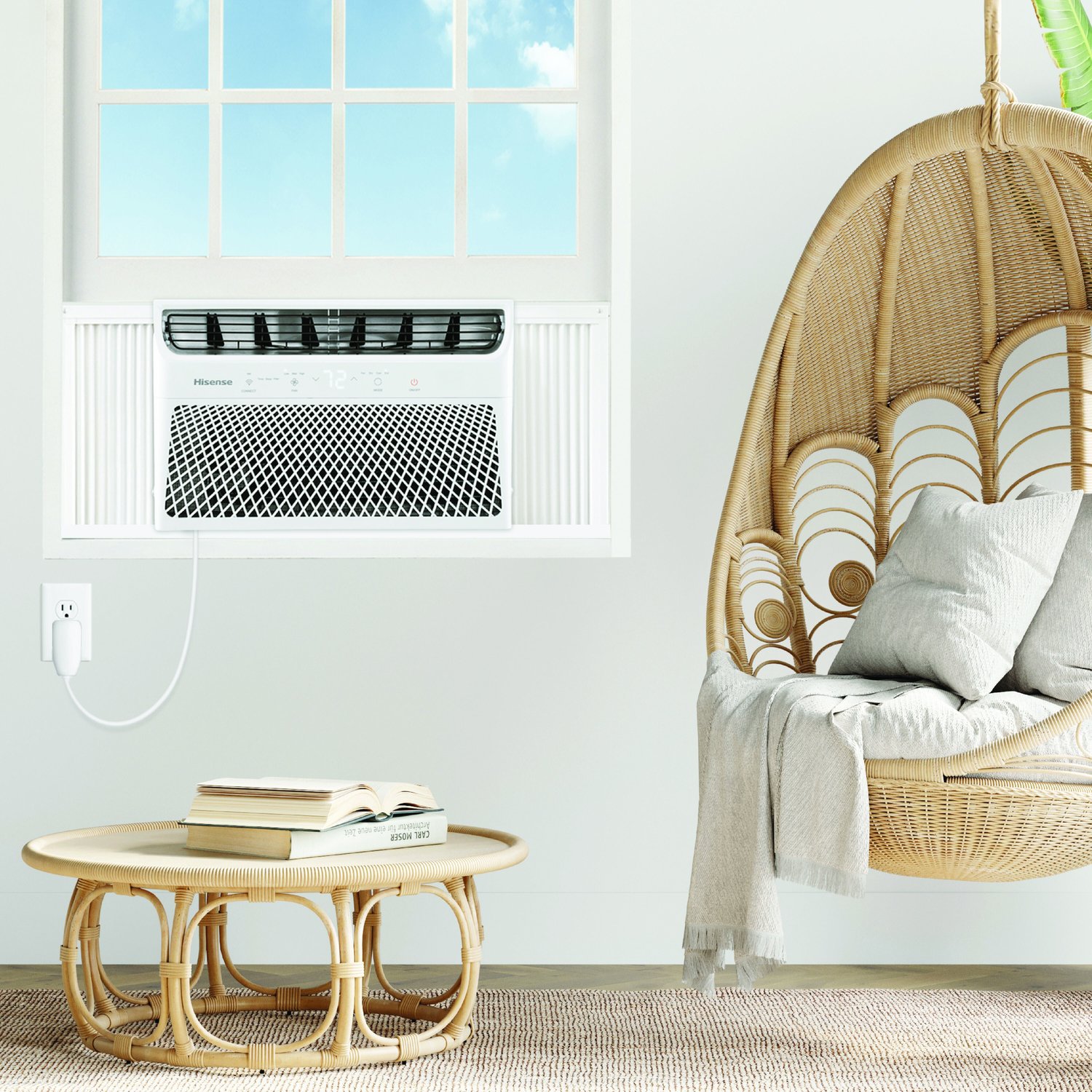 Hisense 22 Inch 14K BTU Cool-Only WiFi Enabled Window Air Conditioner