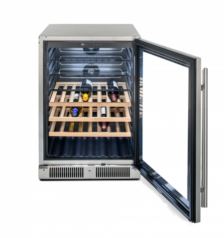 Blaze Grills 24 Inch Glass Front Outdoor Beverage Cooler
