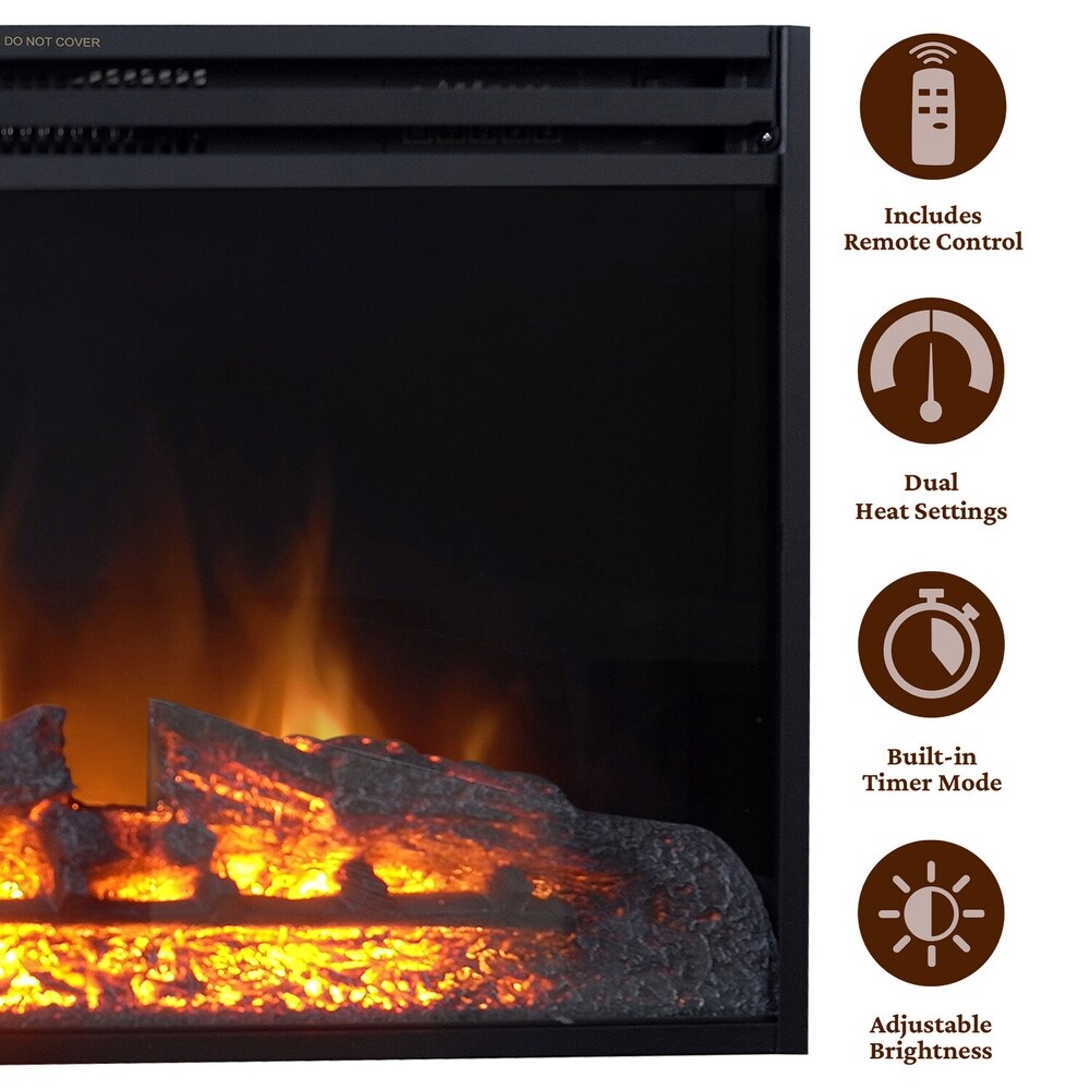 Cambridge 27 Inch Standalone Electric Fireplace Insert