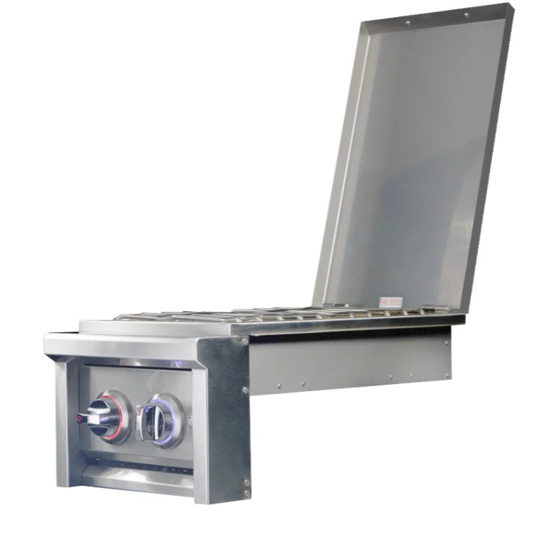 RCS Stainless Steel Double Side Burner for Cutlass Elite Gas Grills