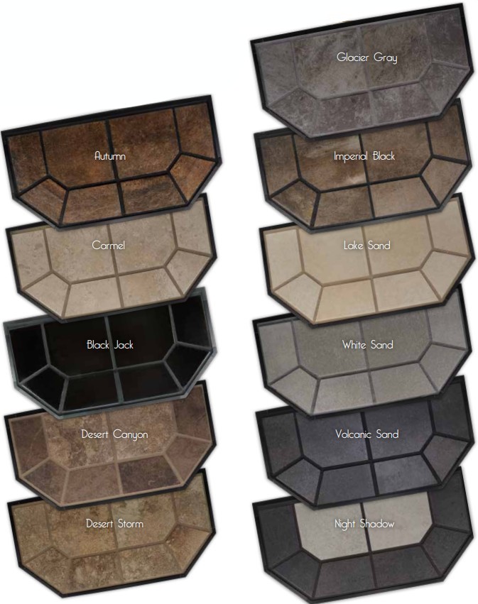 American Panel 36 Inch Original Edge Type 2 Hearth Pad