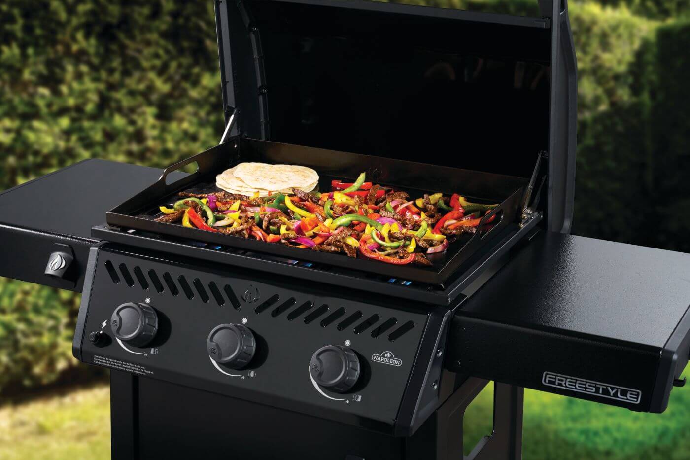 Napoleon Grills 53 Inch Freestyle 24 Gas Griddle Cart