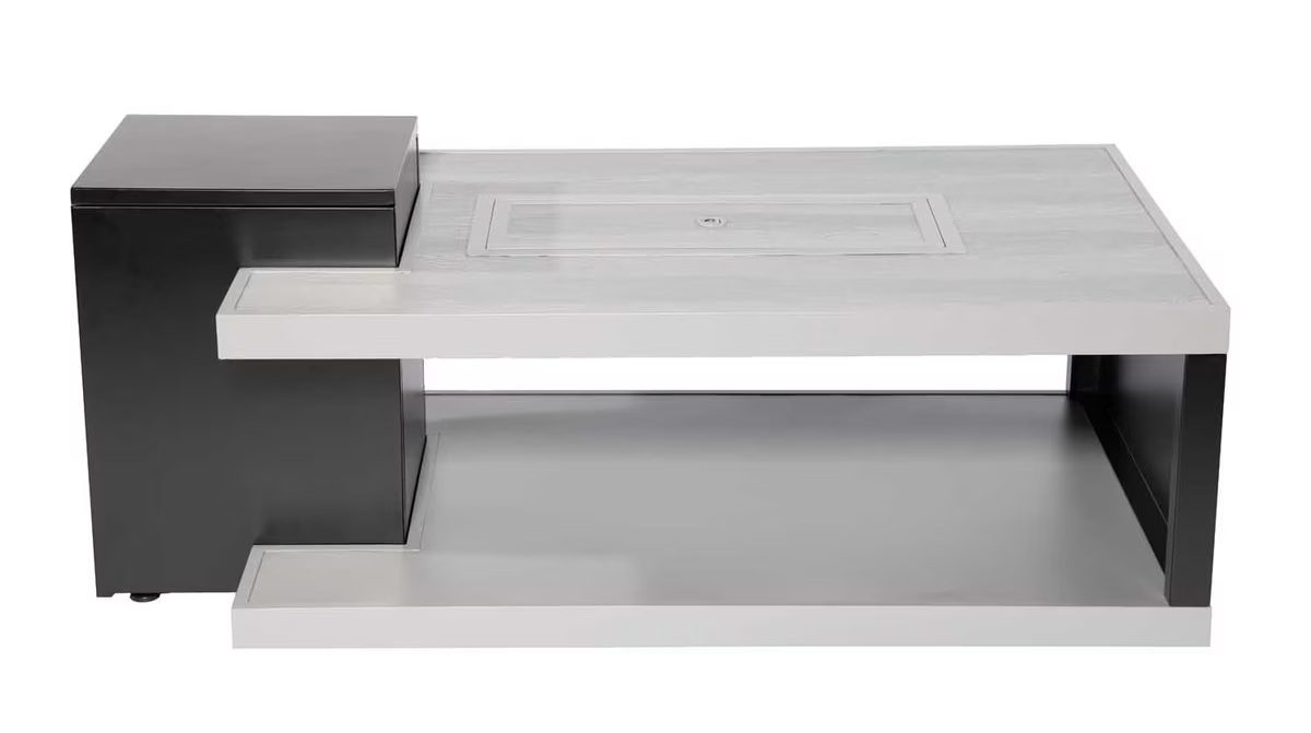 JR Home 56 Inch Paramount Dray Convertible Propane Fire Table