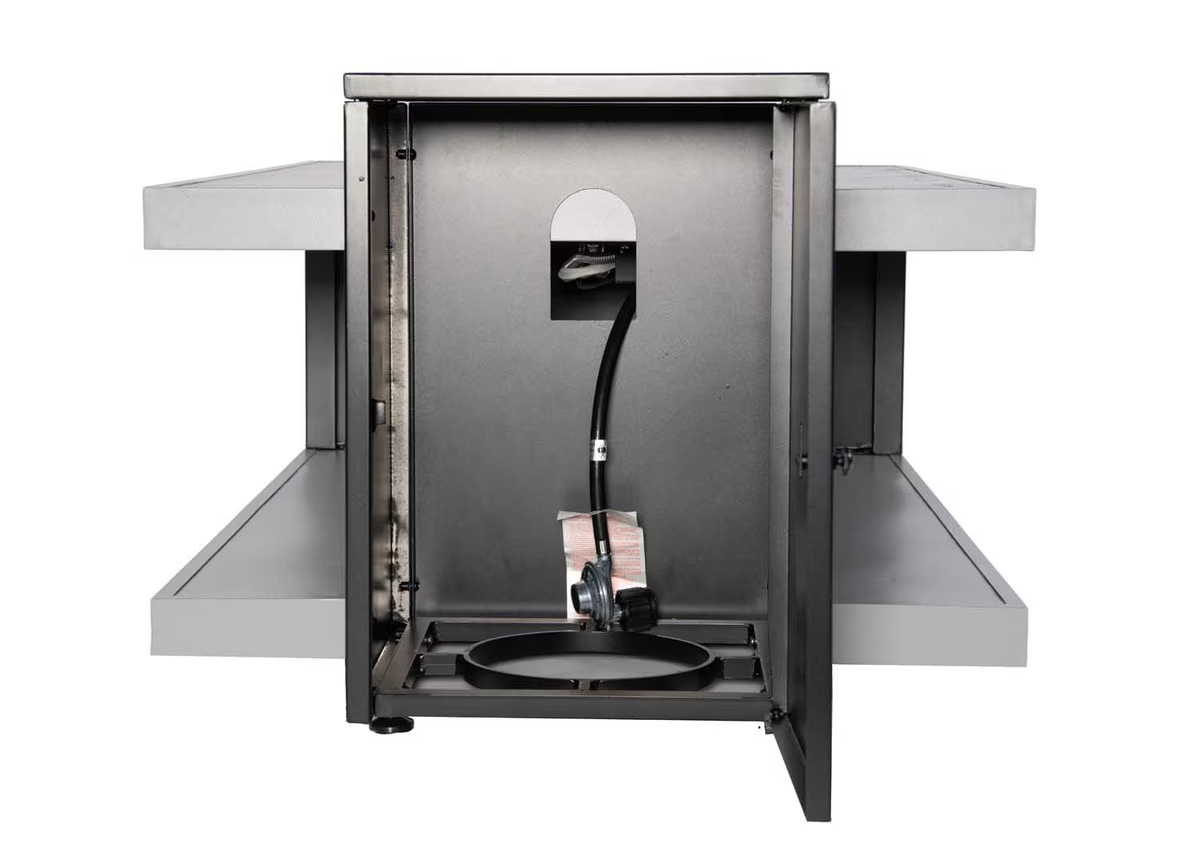 JR Home 56 Inch Paramount Dray Convertible Propane Fire Table