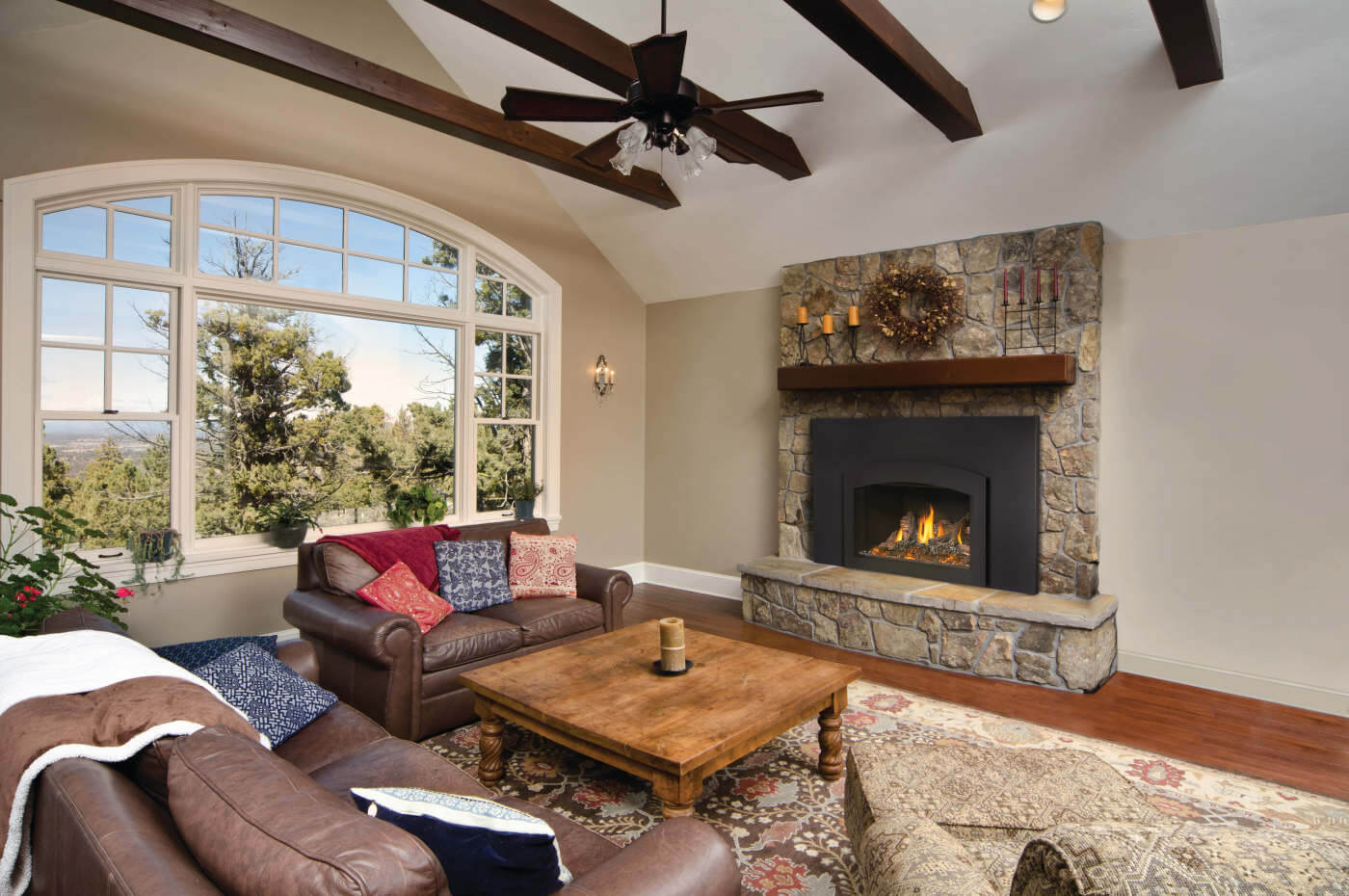Napoleon Oakville X3 Direct Vent Natural Gas Fireplace Insert - Electronic Ignition