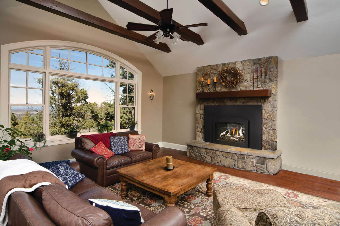 Napoleon Oakville X3 Direct Vent Natural Gas Fireplace Insert - Electronic Ignition