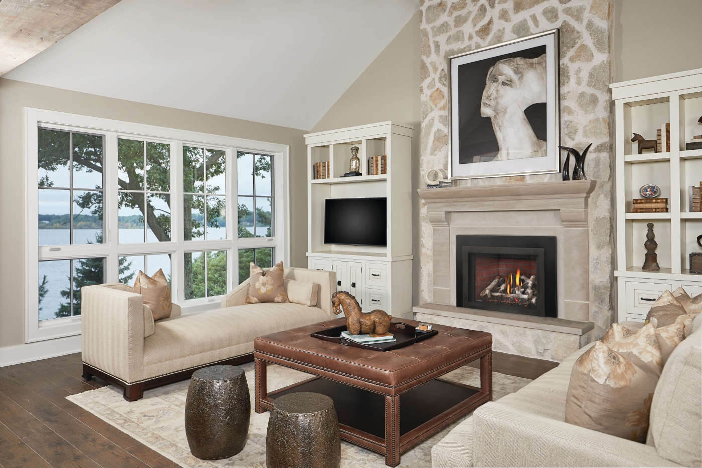 Napoleon Oakville X4 Direct Vent Natural Gas Fireplace Insert - Electronic Ignition