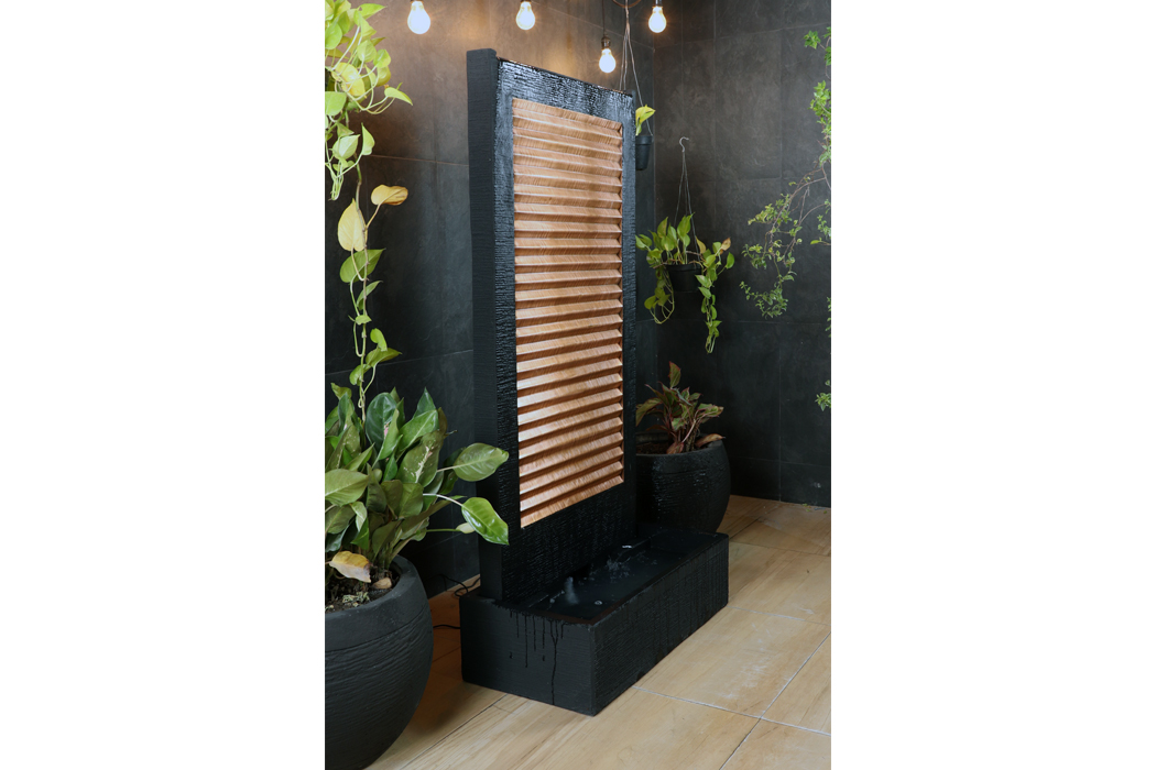 Exaco Zig Zag Copper Fountain