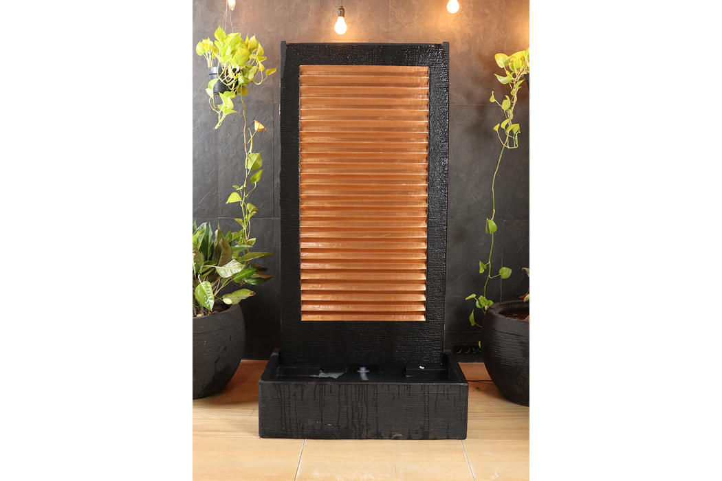 Exaco Zig Zag Copper Fountain
