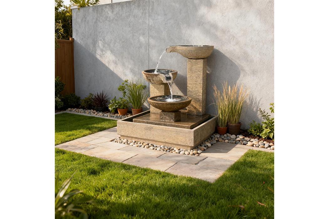 Exaco Trio Bowl Fountain