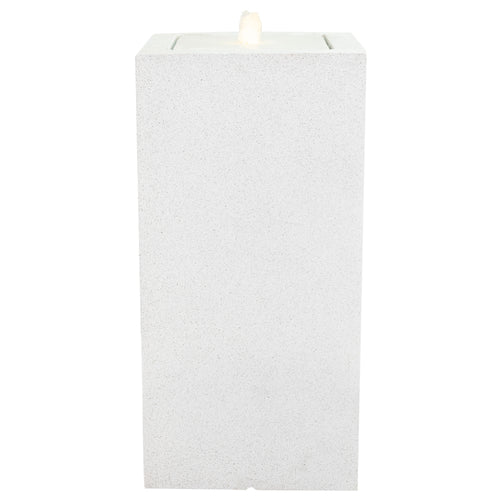 Sunnydaze 15 Inches Rectangular Outdoor Bubble Fountain