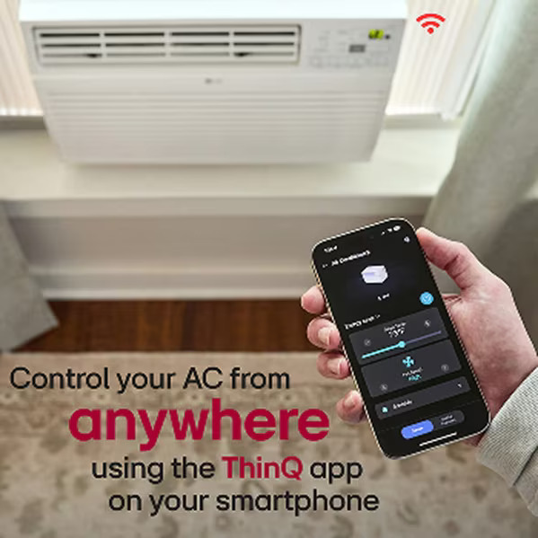 LG 8K BTU Smart Wi-Fi Enabled Window Air Conditioner