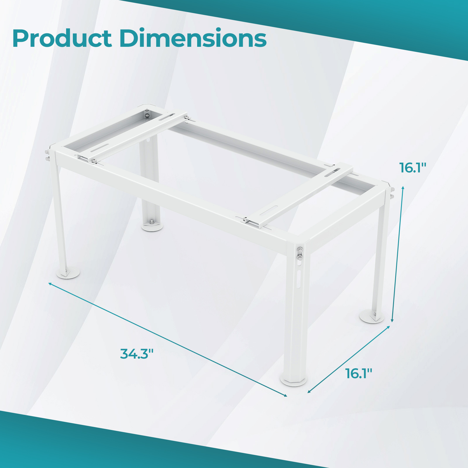 Costway Ground Stand for 9K-18K BTU Ductless Outdoor Mini Split Units