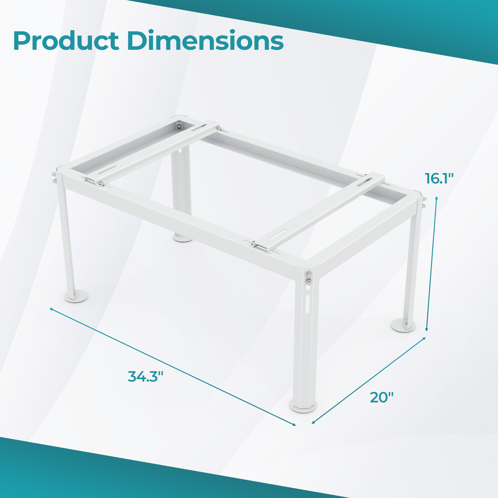 Costway Ground Stand for 9K-36K BTU Ductless Outdoor Mini Split Units