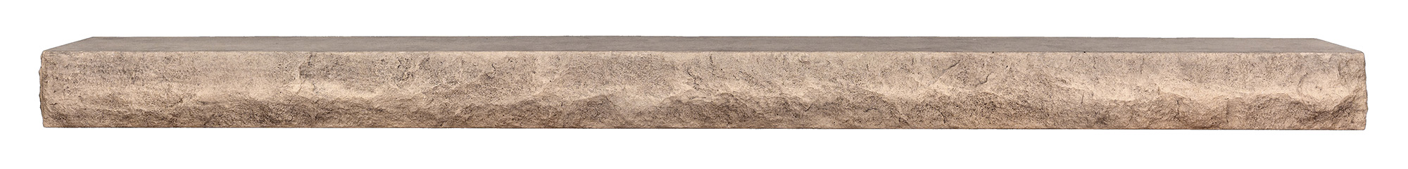 Pearl Mantels 84 Inch Natural Cut Stone Non-Combustible Mantel Shelf