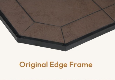 Hearth Classics 32 Inch Traditional Tile Type 2 Standard Hearth Pad - Original Edge