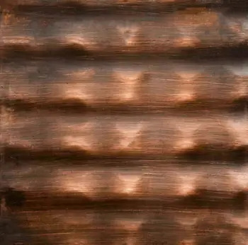 The Outdoor Plus 108 Inch Hammered Copper Moderno Gas Fire Pit