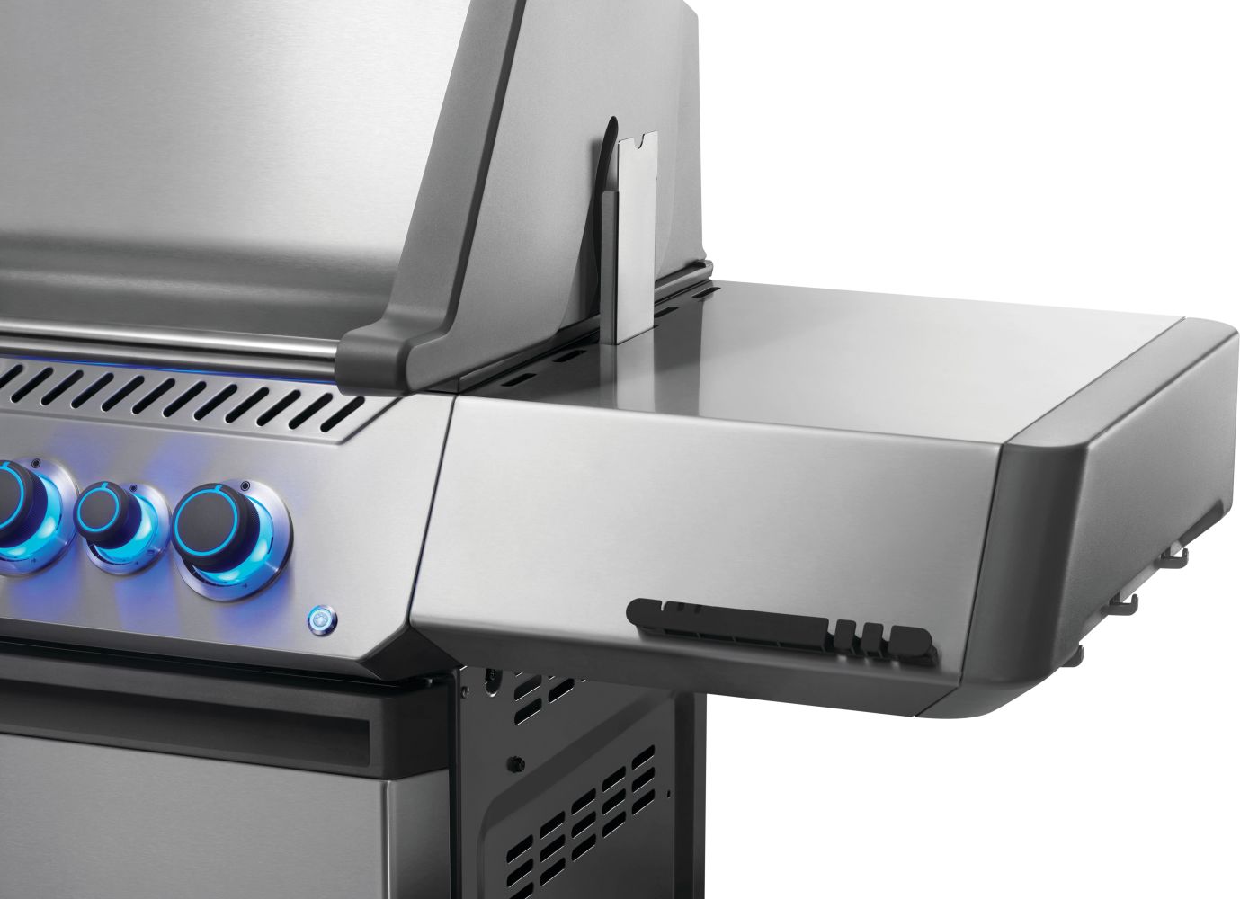 Napoleon Grills 66 Inch Prestige 500 Gas Grill Cart with Infrared Side and Rear Burners