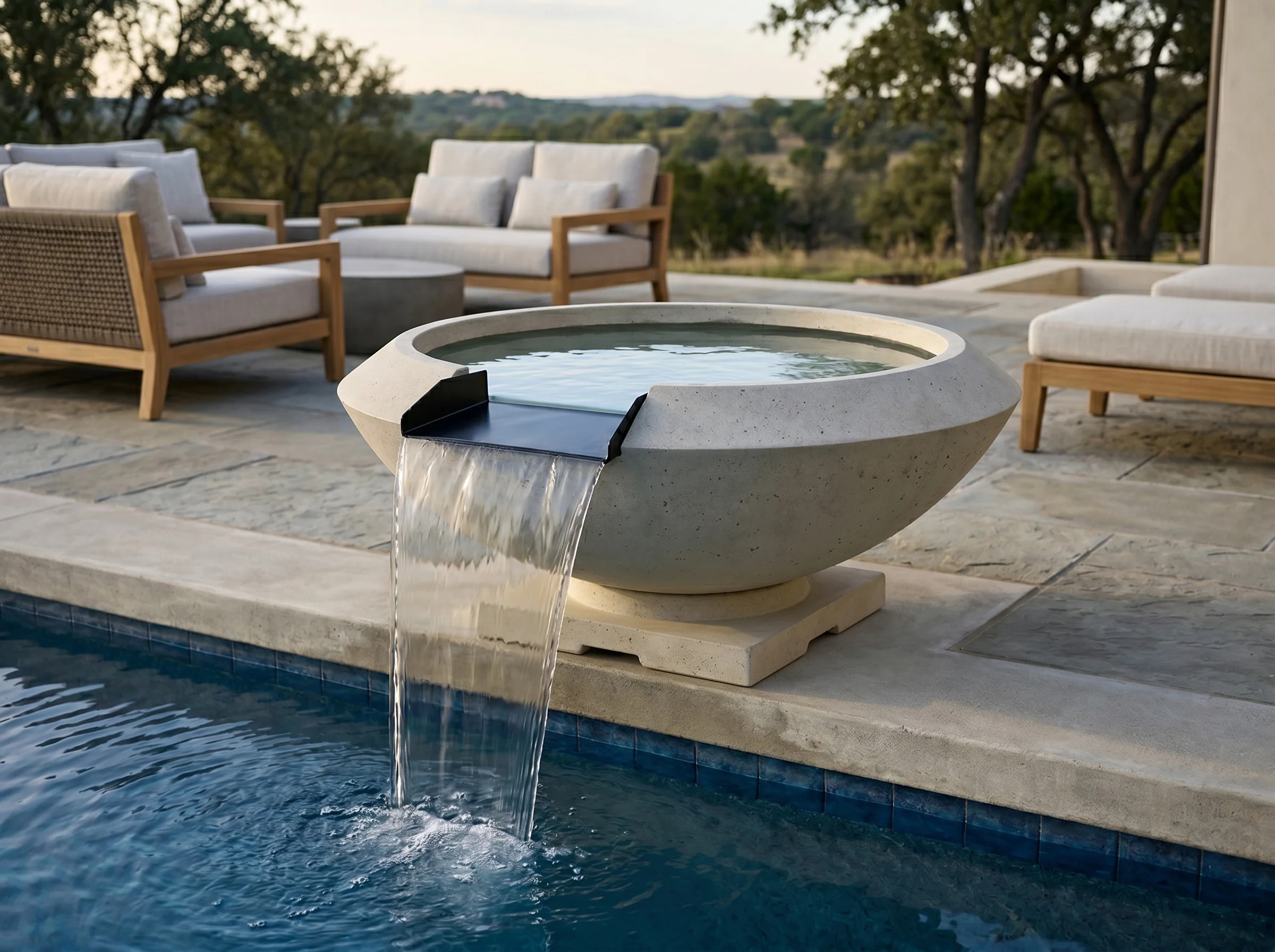 Prism Hardscapes 33 Inch Toscana Water Bowl