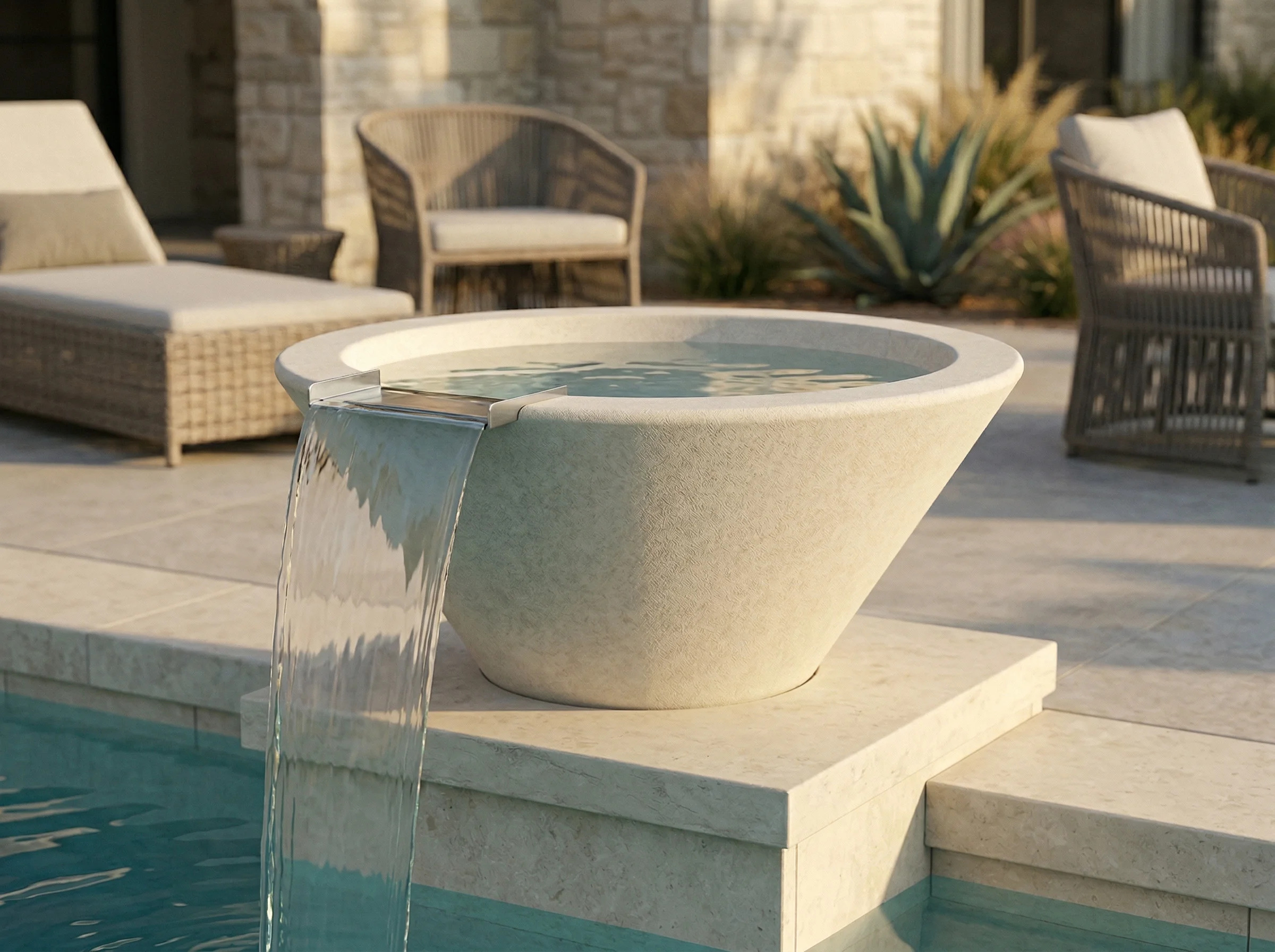 Prism Hardscapes 24 Inch Verona Water Bowl