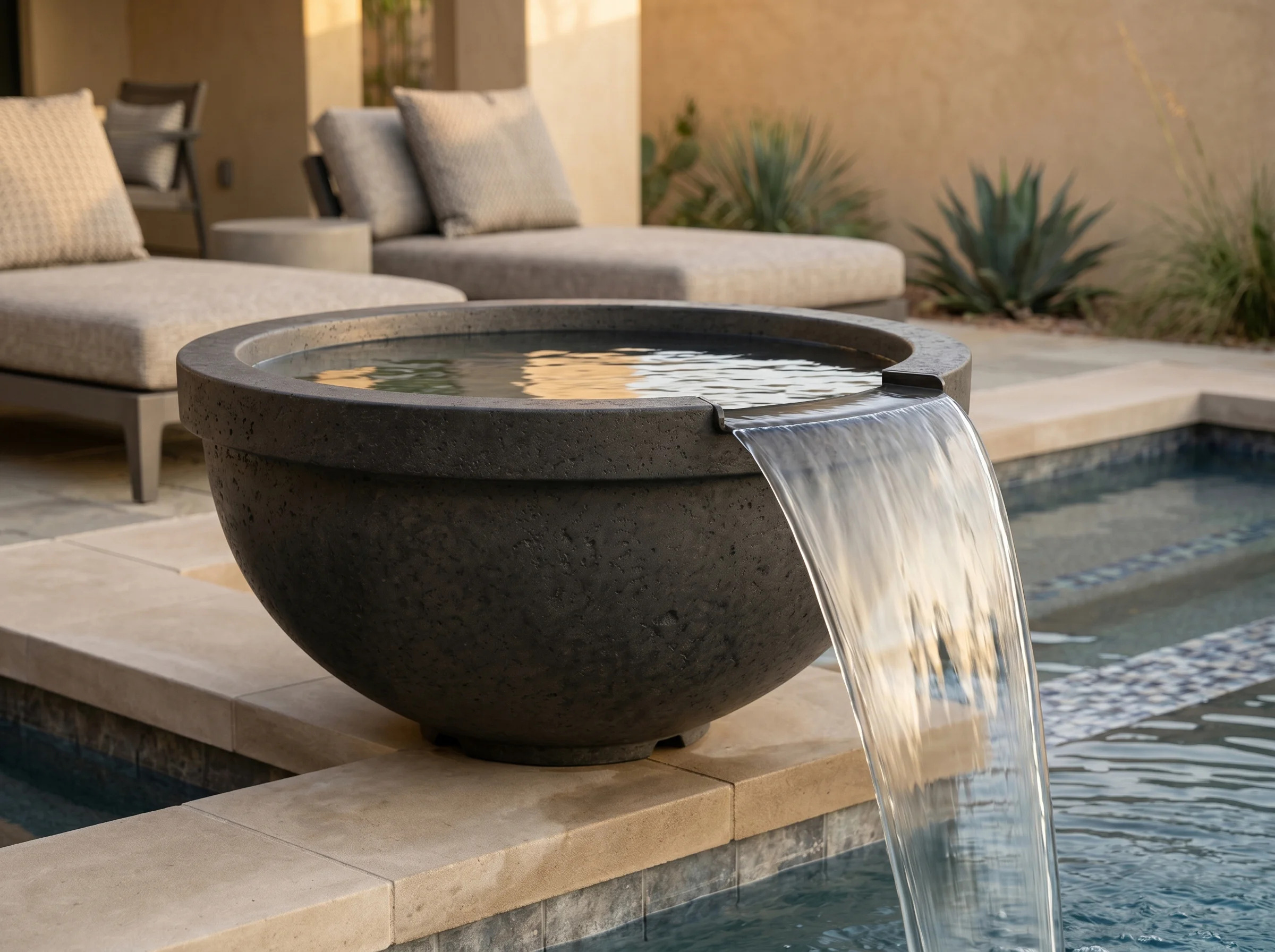 Prism Hardscapes 33 Inch Sorrento Water Bowl