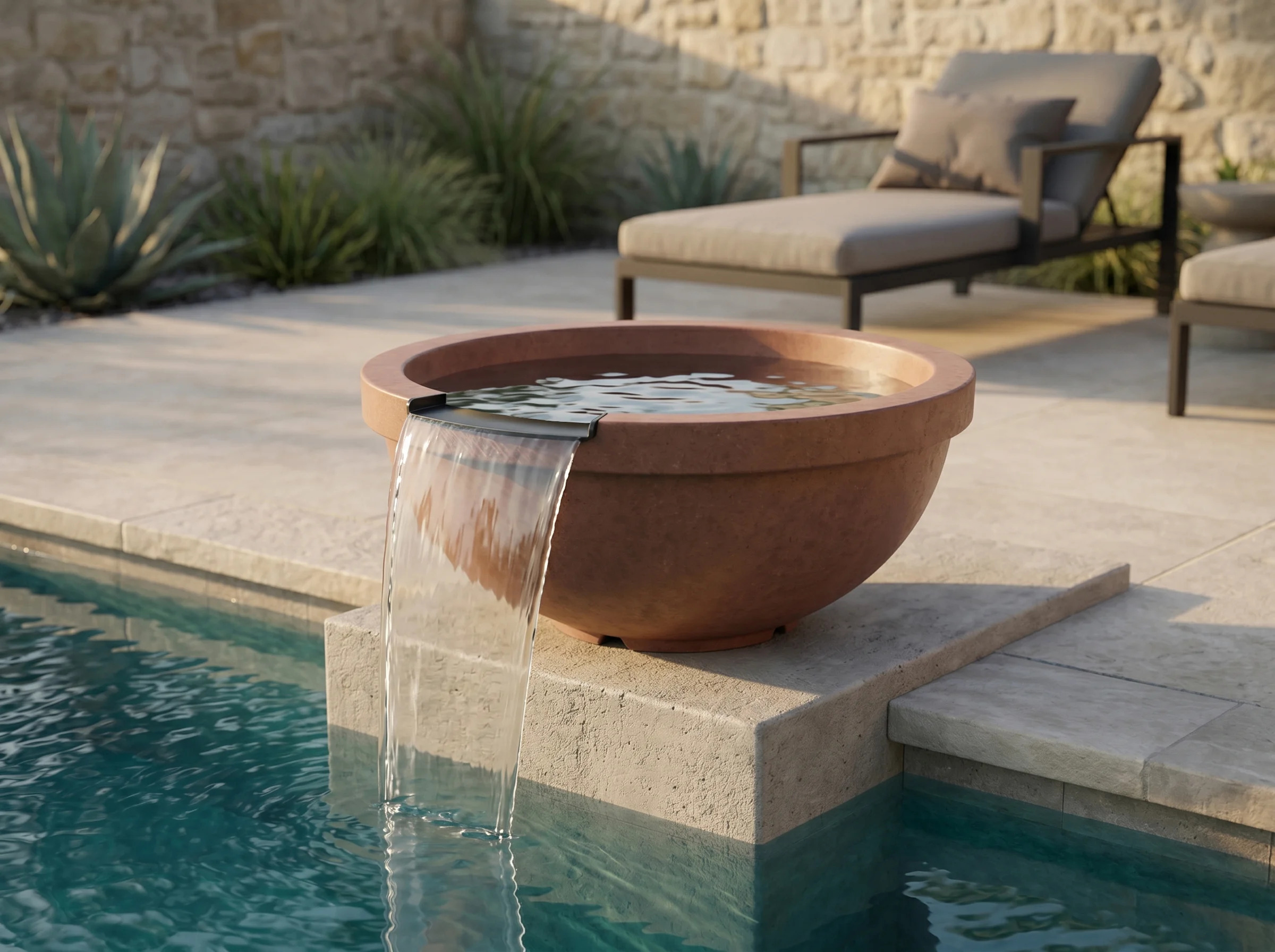 Prism Hardscapes 33 Inch Sorrento Water Bowl