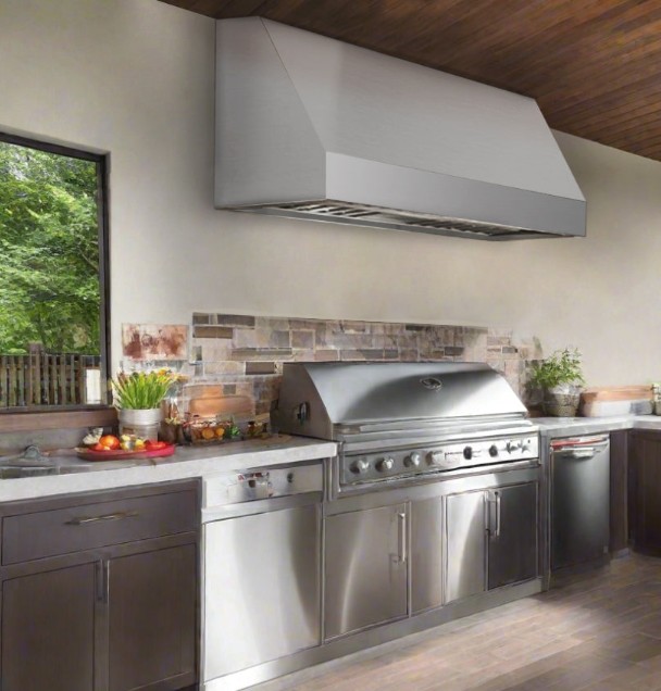 Victory 42 Inch Stainless Steel Prestige 2300 CFM Wall Mounted Range Hood