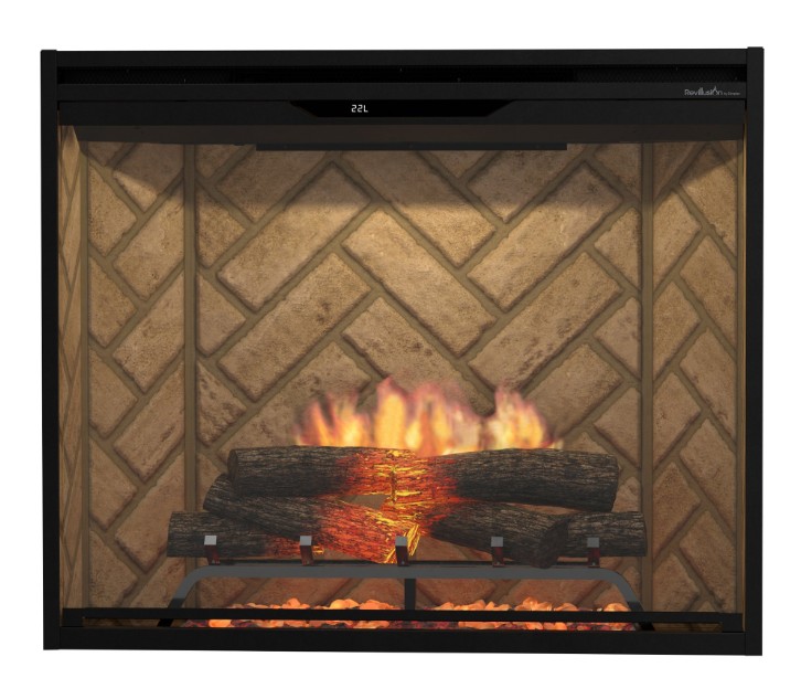 Dimplex 36 Inch Revillusion Portrait Built-In Electric Fireplace or Fireplace Insert