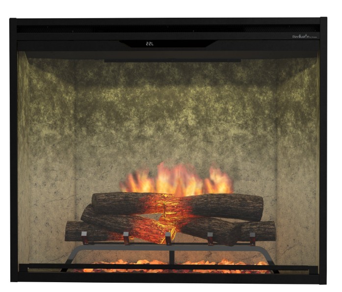 Dimplex 36 Inch Revillusion Portrait Built-In Electric Fireplace or Fireplace Insert