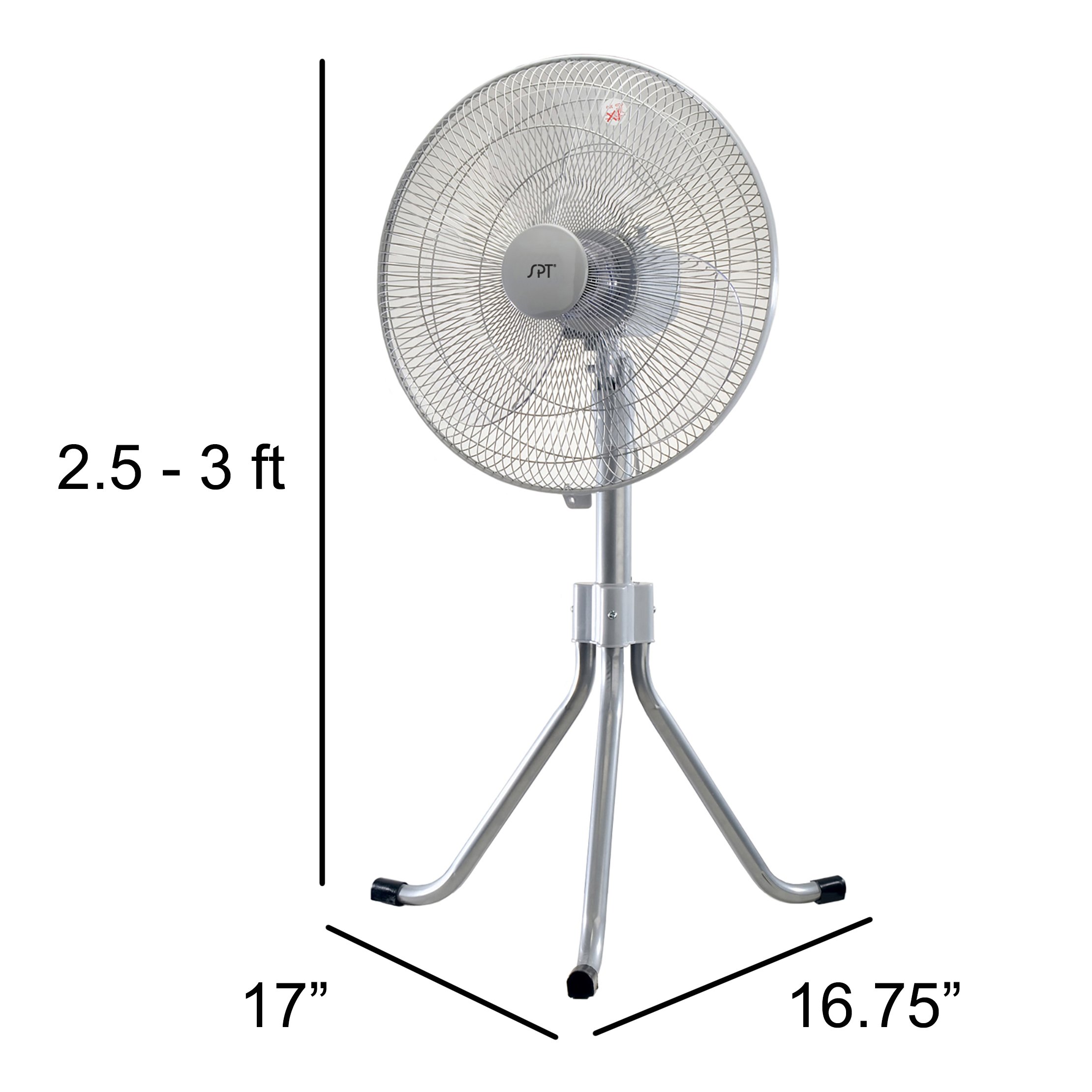 Sunpentown 18 Inch Heavy Duty Fan