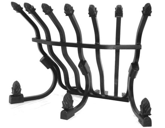 Grate Wall of Fire 27 Inch Rumford Fireplace Grate