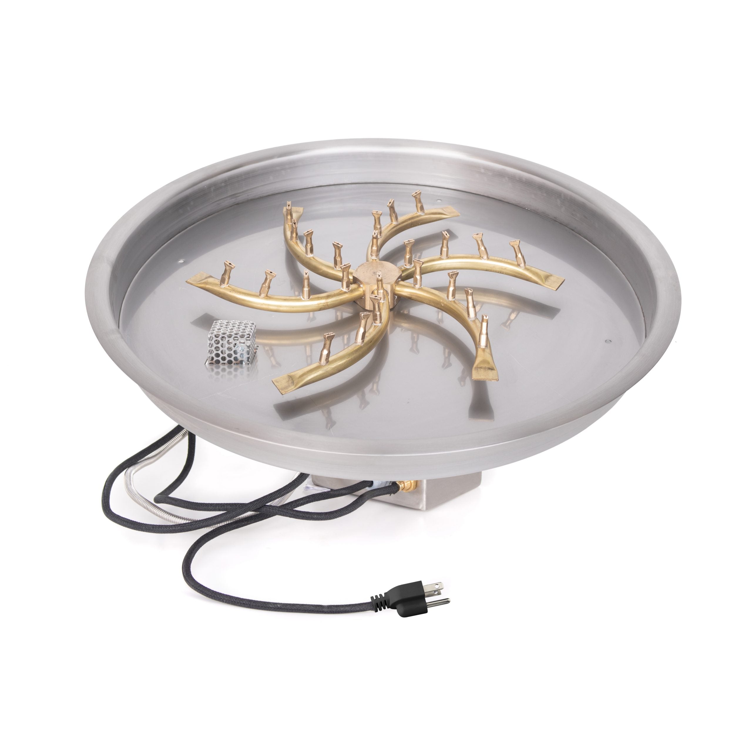 The Outdoor Plus 37 Inch Round Drop-In Triple S Bullet Burner Kit