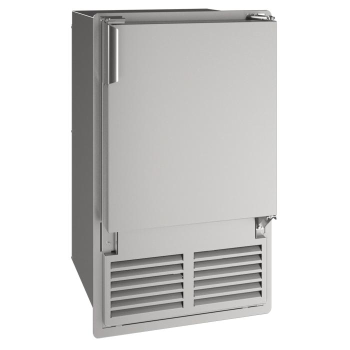 U-Line 14 Inch 115V Marine Crescent Ice Machine - Flange to Cabinet