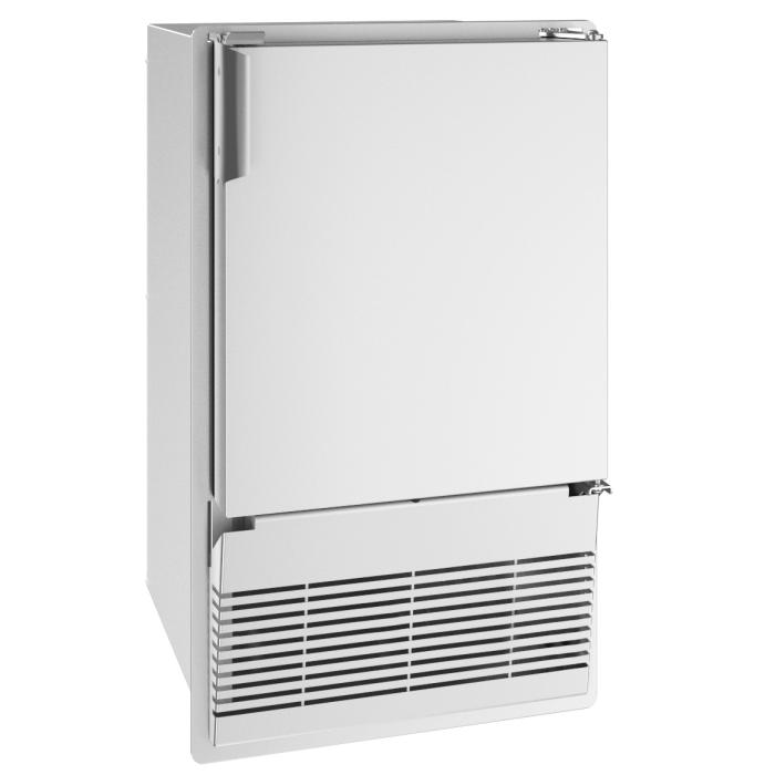 U-Line 14 Inch 115V Marine Crescent Ice Machine - Flange to Cabinet