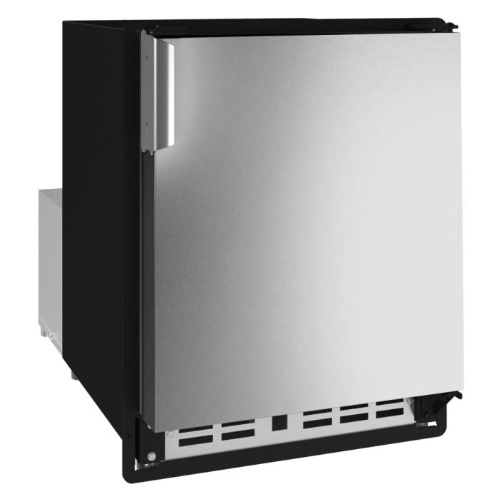 U-Line 14 Inch 230V Marine Crescent Ice Machine - Flange to Cabinet