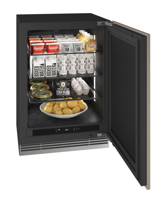 U-Line 24 Inch Reversible Hinge Refrigerator